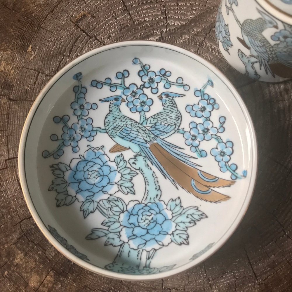 NWT Gold Imari Japan vintage hand-painted ceramics